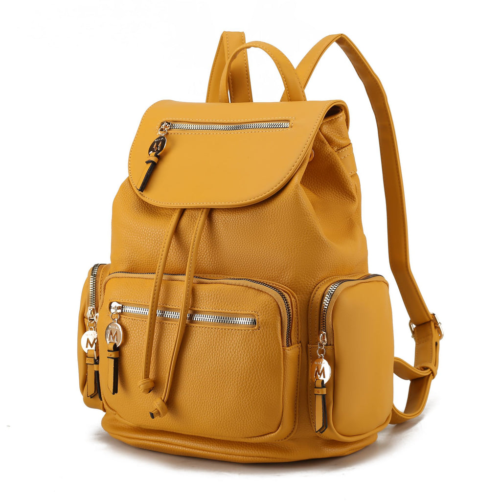 MKF Collection Ivanna Oversize Backpack Purse Vegan Leather Womens by Mia k