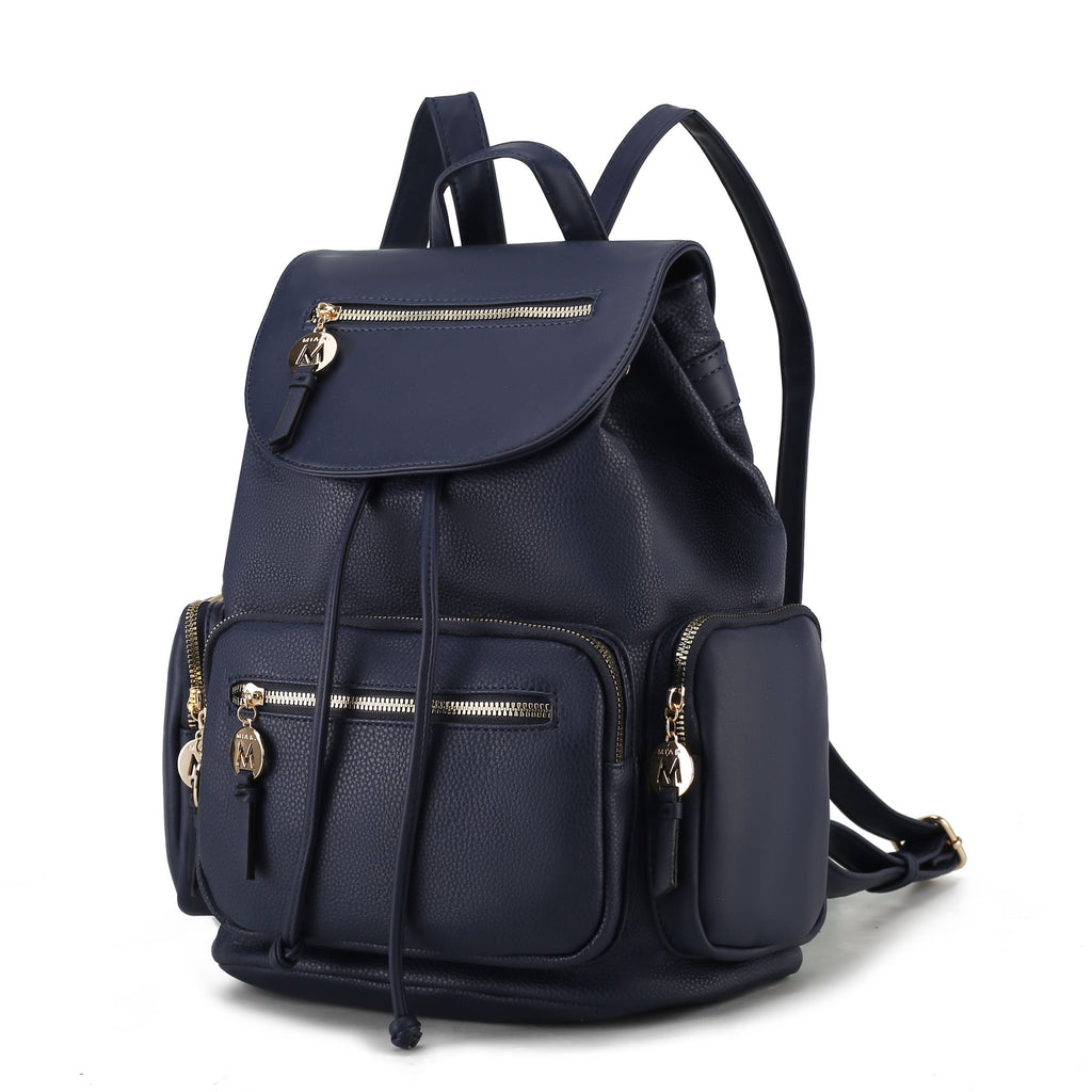 MKF Collection Ivanna Oversize Backpack Purse Vegan Leather Womens by Mia k