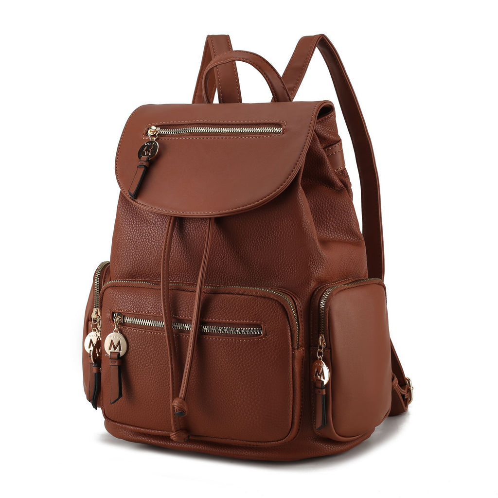 MKF Collection Ivanna Oversize Backpack Purse Vegan Leather Womens by Mia k