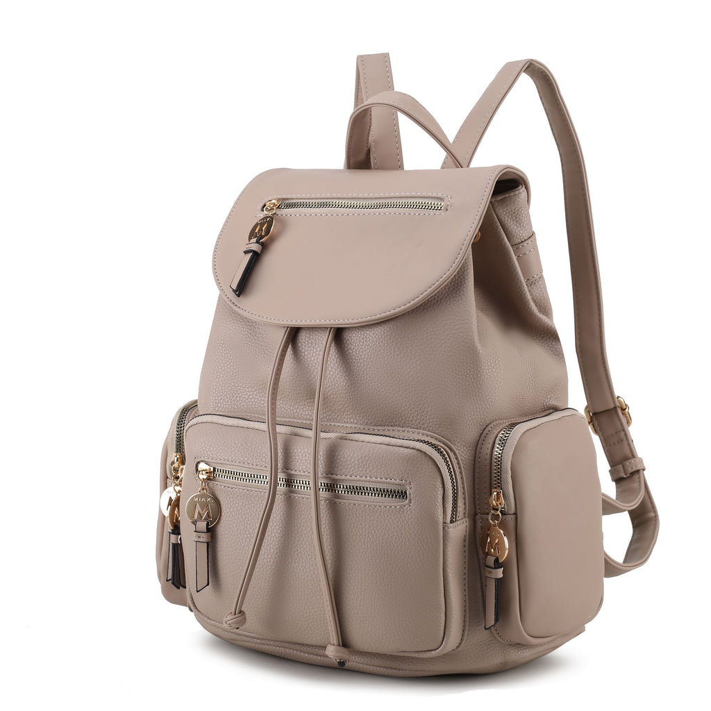 MKF Collection Ivanna Oversize Backpack Purse Vegan Leather Womens by Mia k