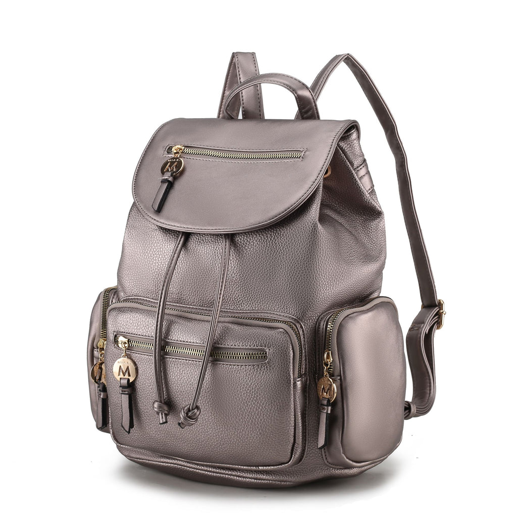 MKF Collection Ivanna Oversize Backpack Purse Vegan Leather Womens by Mia k
