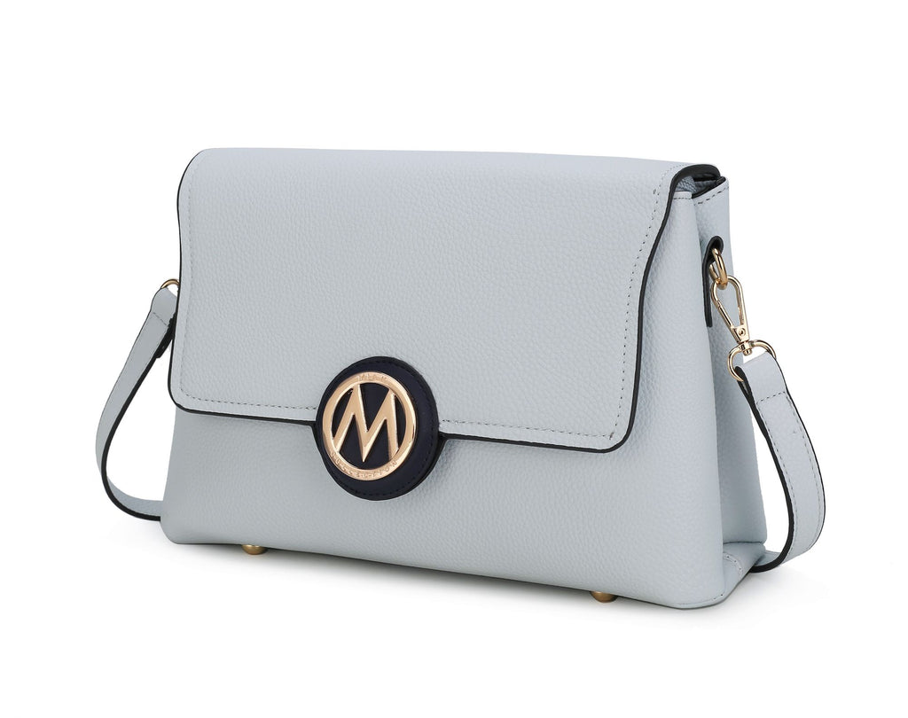 MKF Collection Johanna Multi Compartment Crossbody Bag by Mia K