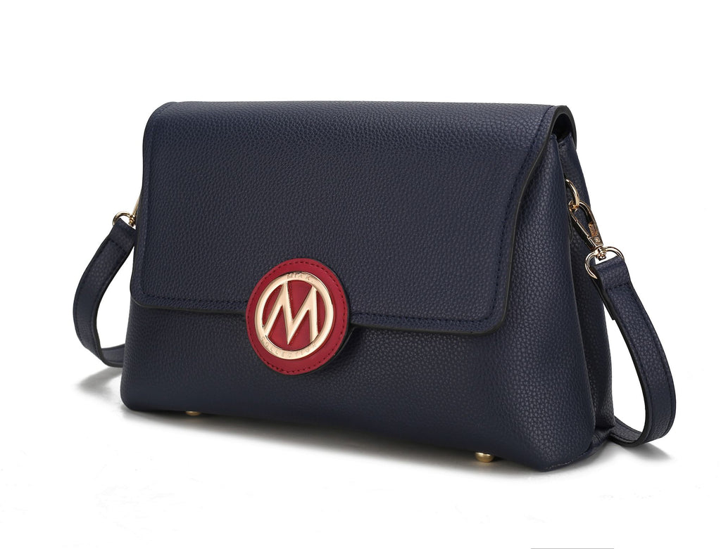MKF Collection Johanna Multi Compartment Crossbody Bag by Mia K