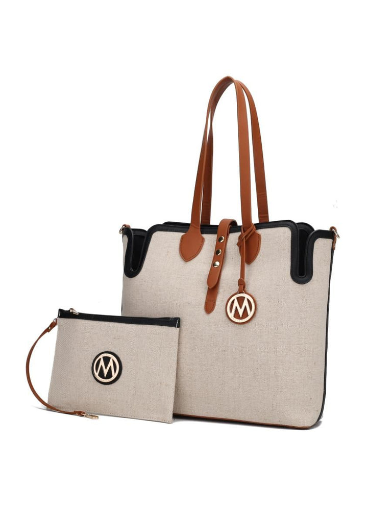 MKF Collection Juliana Oversize Tote & Wristlet by Mia k.