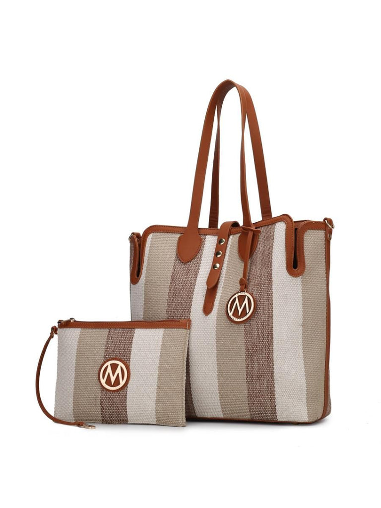 MKF Collection Juliana Oversize Tote & Wristlet by Mia k.