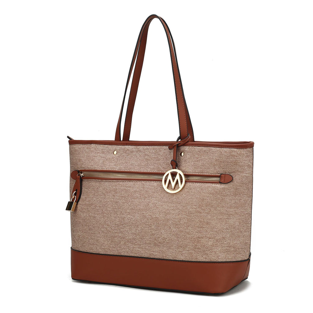 MKF Collection Juno Vegan Leather Women Tote Bag by Mia K