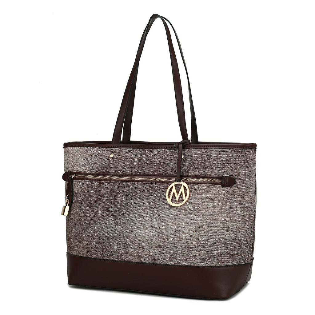 MKF Collection Juno Vegan Leather Women Tote Bag by Mia K