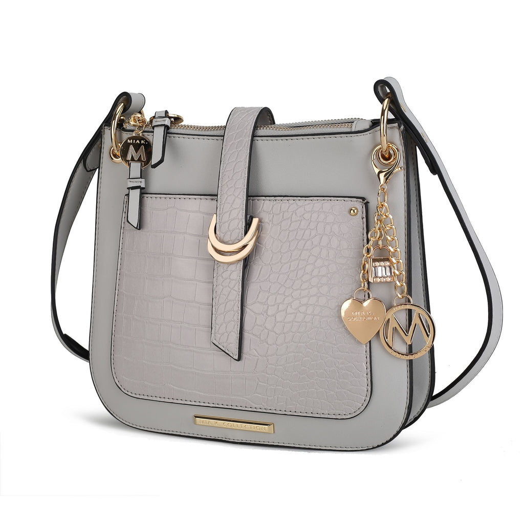 MKF Collection Kiltienne Crossbody Handbag Vegan Leather Women by Mia K