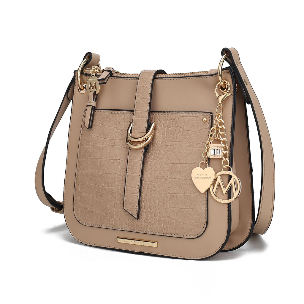 MKF Collection Kiltienne Crossbody Handbag Vegan Leather Women by Mia K