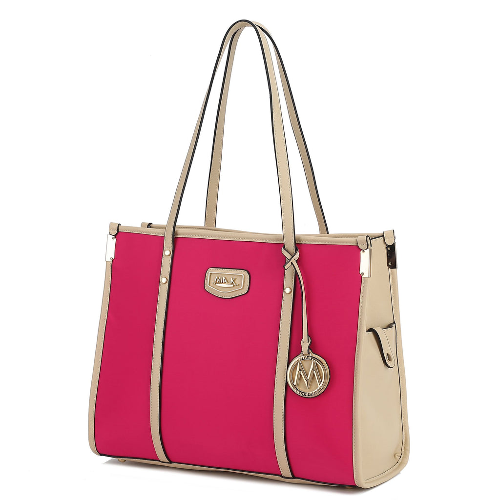 MKF Collection Kindred Oversize Tote Handbag Vegan Leather For Women by Mia k