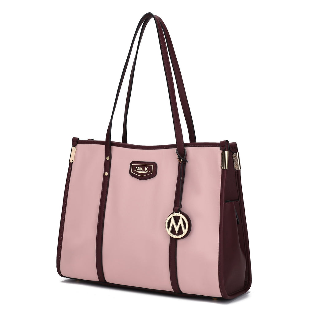 MKF Collection Kindred Oversize Tote Handbag Vegan Leather For Women by Mia k