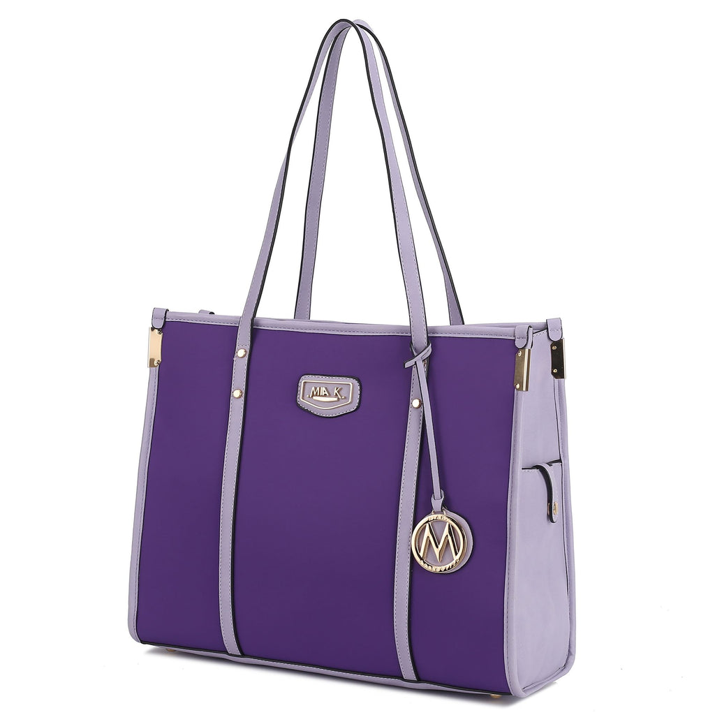 MKF Collection Kindred Oversize Tote Handbag Vegan Leather For Women by Mia k