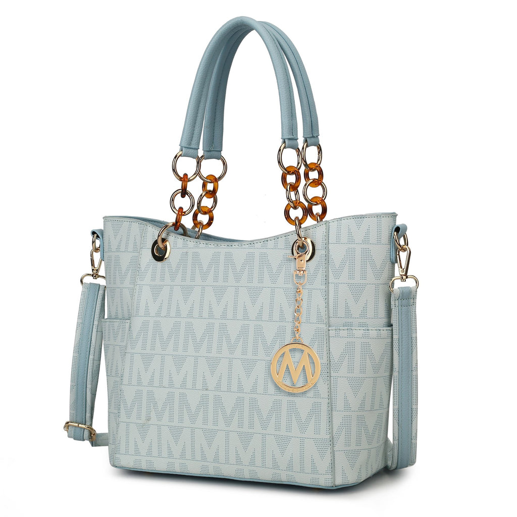 MKF Collection Kissaten Milan M Signature Tote Handbag by Mia k
