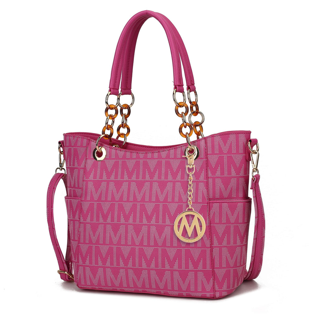 MKF Collection Kissaten Milan M Signature Tote Handbag by Mia k