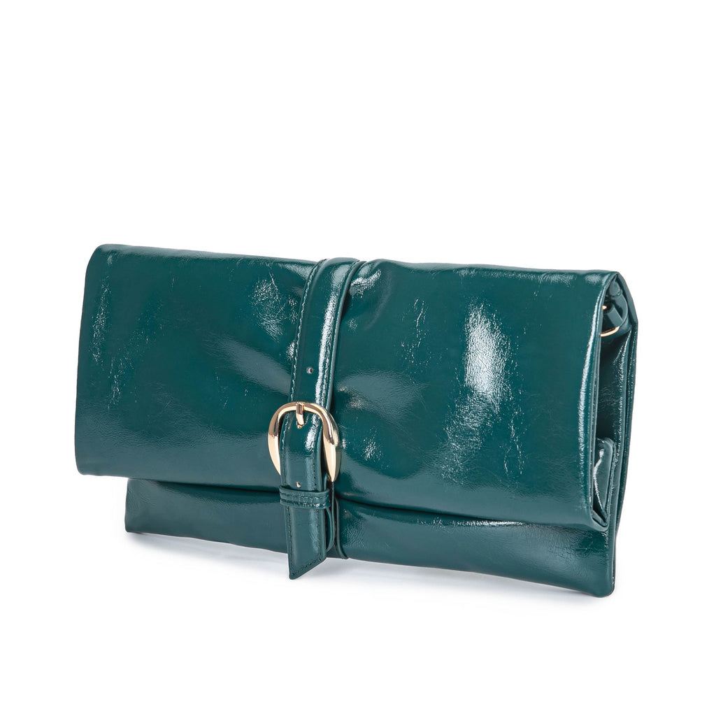 MKF Collection Koumei Wristlet Purse Envelope Snap, Convertible Shoulder Bag by Mia K