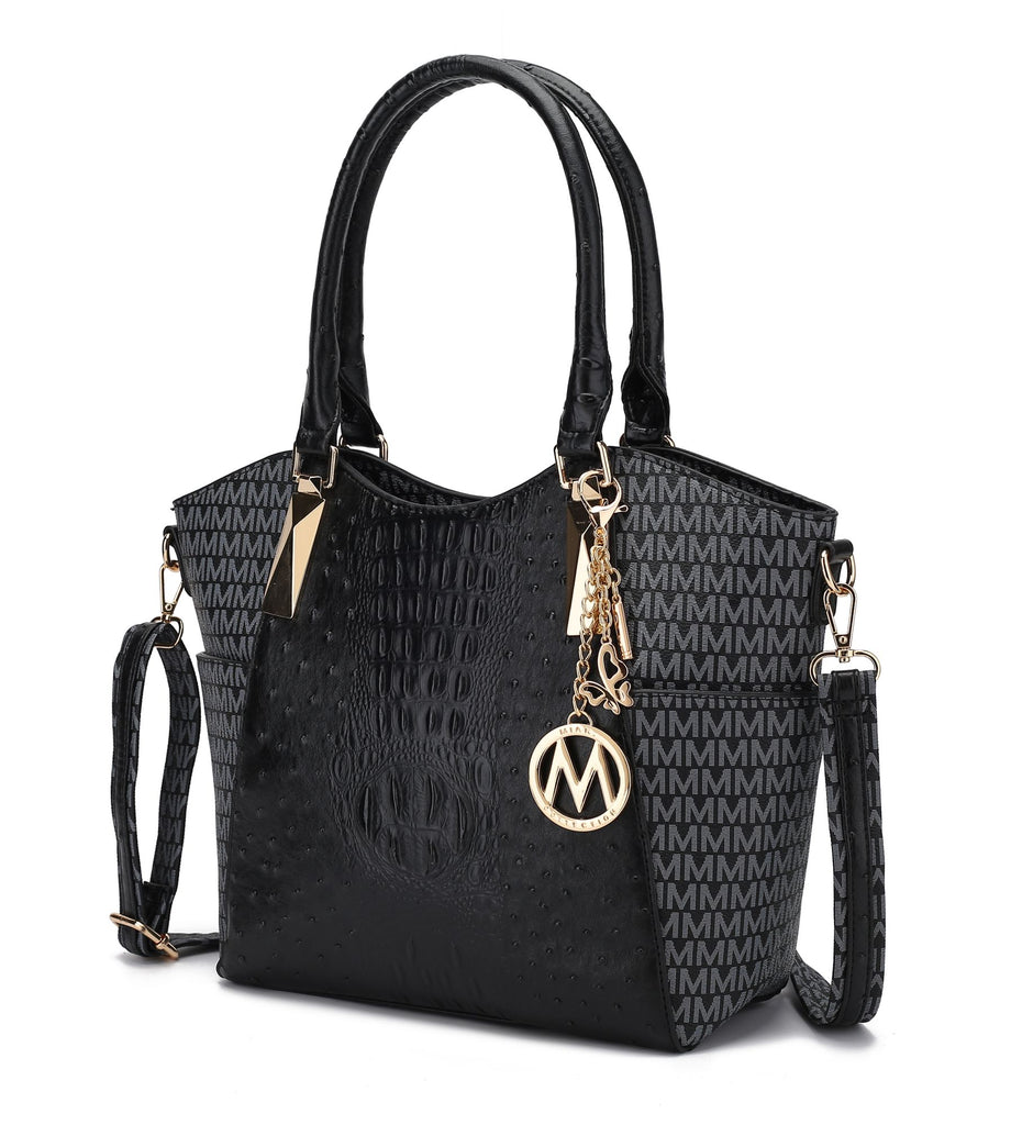 MKF Collection Kristal M Signature Tote Bag by Mia k