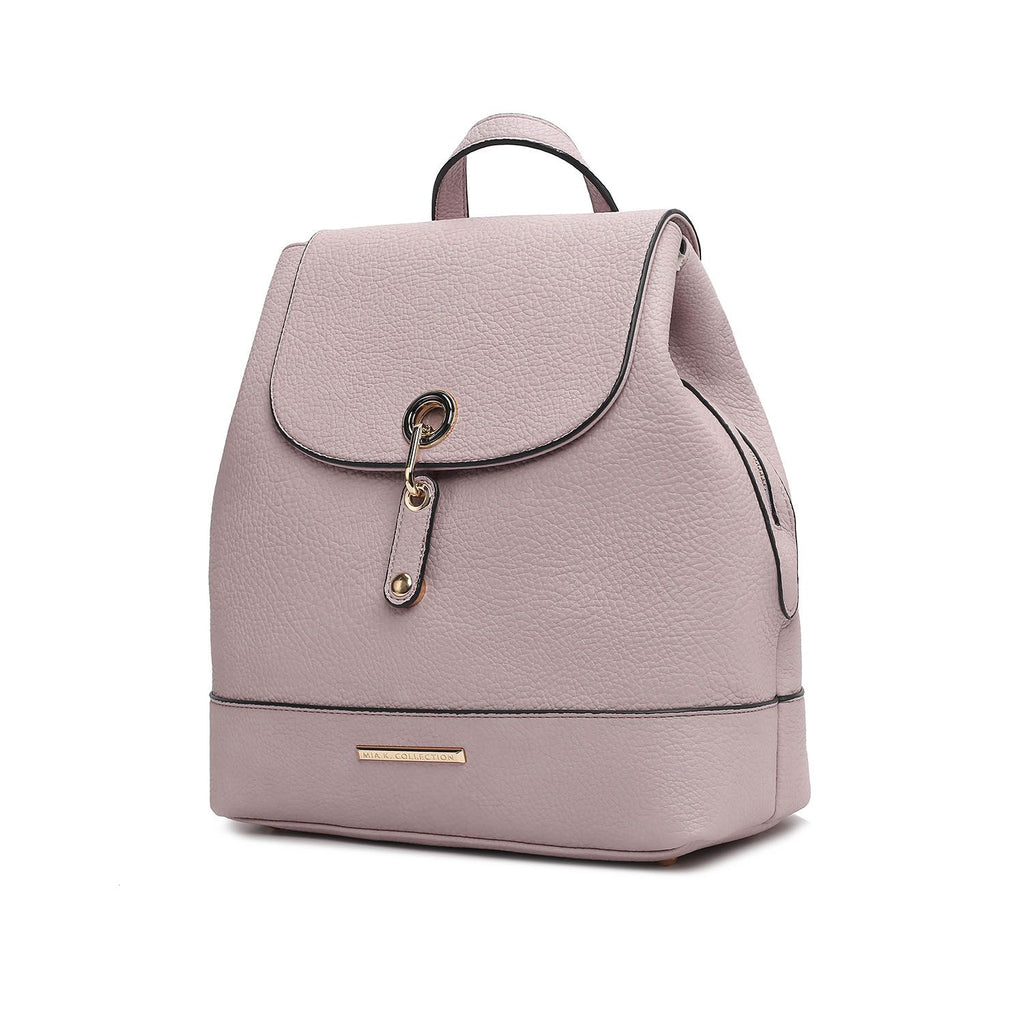 MKF Collection Laura Vegan Leather Backpack by Mia K