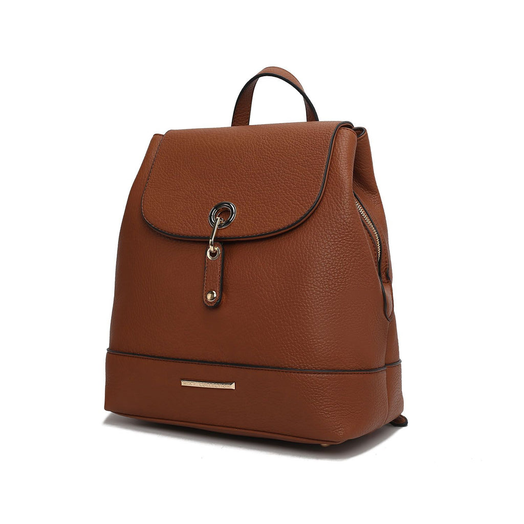 MKF Collection Laura Vegan Leather Backpack by Mia K