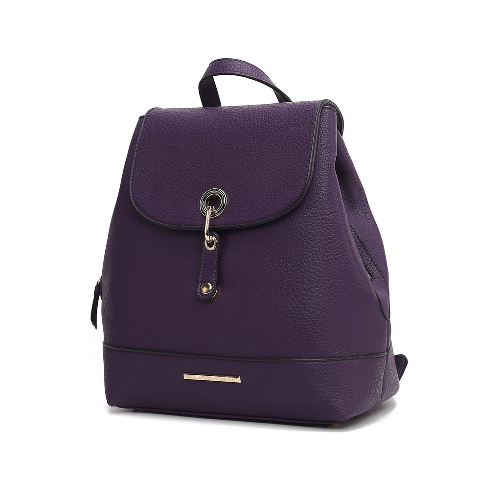 MKF Collection Laura Vegan Leather Backpack by Mia K
