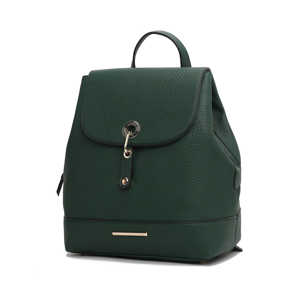 MKF Collection Laura Vegan Leather Backpack by Mia K