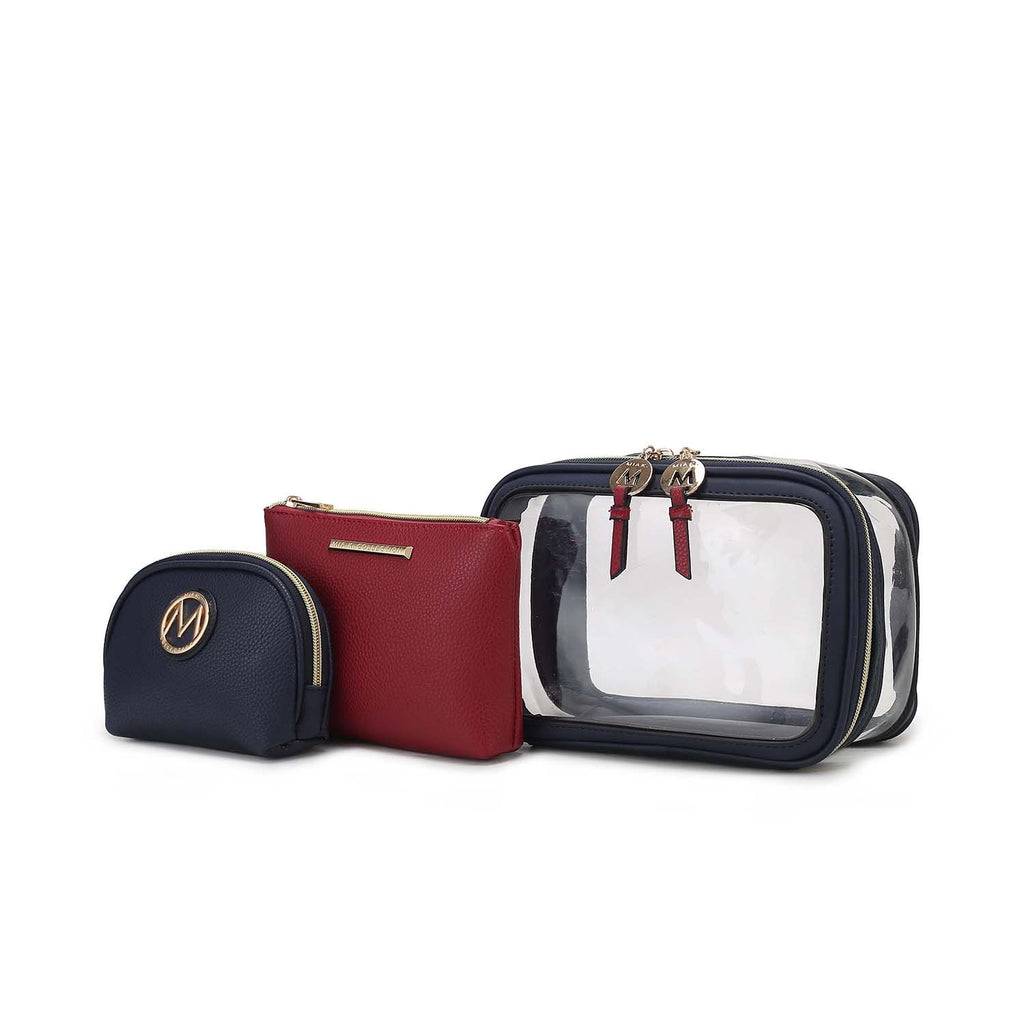 MKF Collection Laura Women's 10-Piece Luxe Cosmetic Set by Mia K.