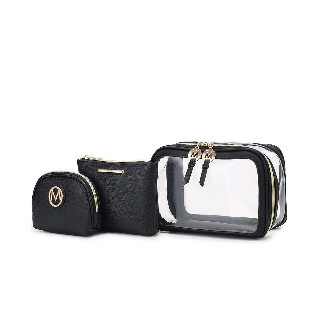 MKF Collection Laura Women's 10-Piece Luxe Cosmetic Set by Mia K.