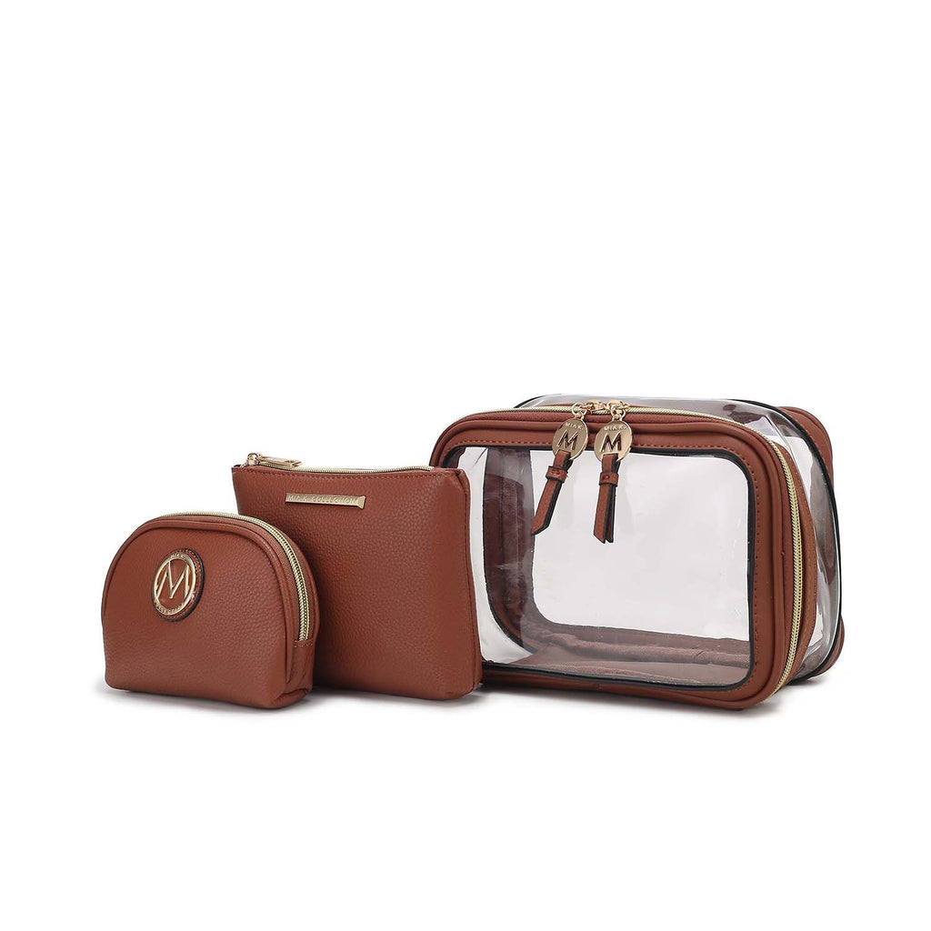 MKF Collection Laura Women's 10-Piece Luxe Cosmetic Set by Mia K.