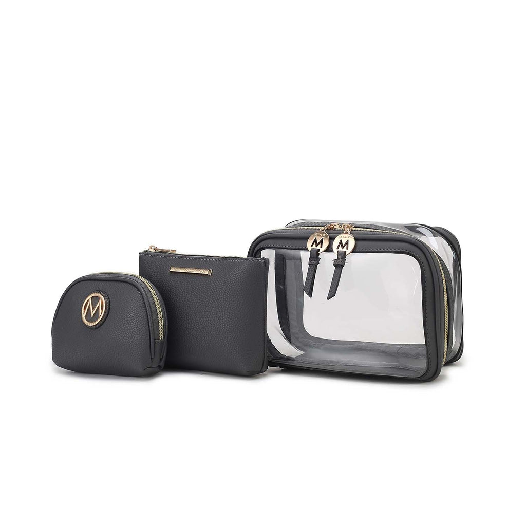 MKF Collection Laura Women's 10-Piece Luxe Cosmetic Set by Mia K.