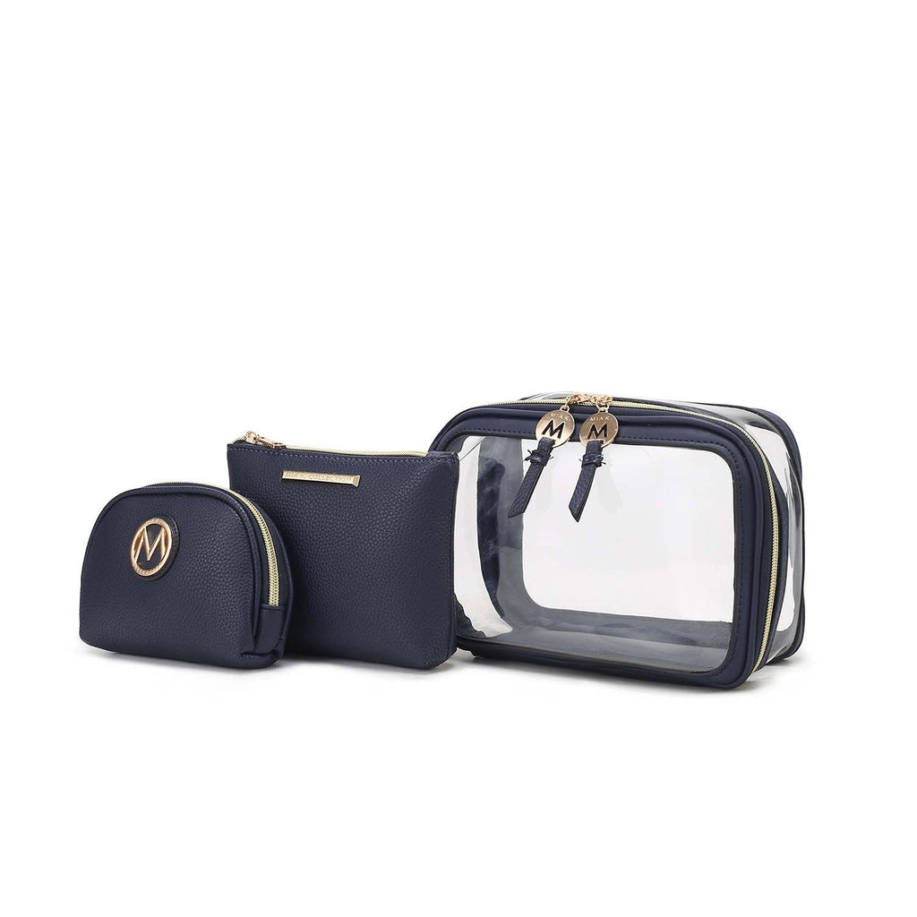 MKF Collection Laura Women's 10-Piece Luxe Cosmetic Set by Mia K.