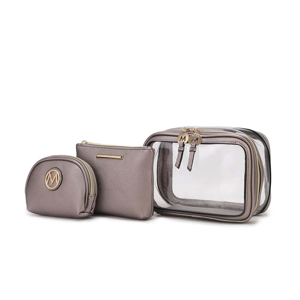 MKF Collection Laura Women's 10-Piece Luxe Cosmetic Set by Mia K.