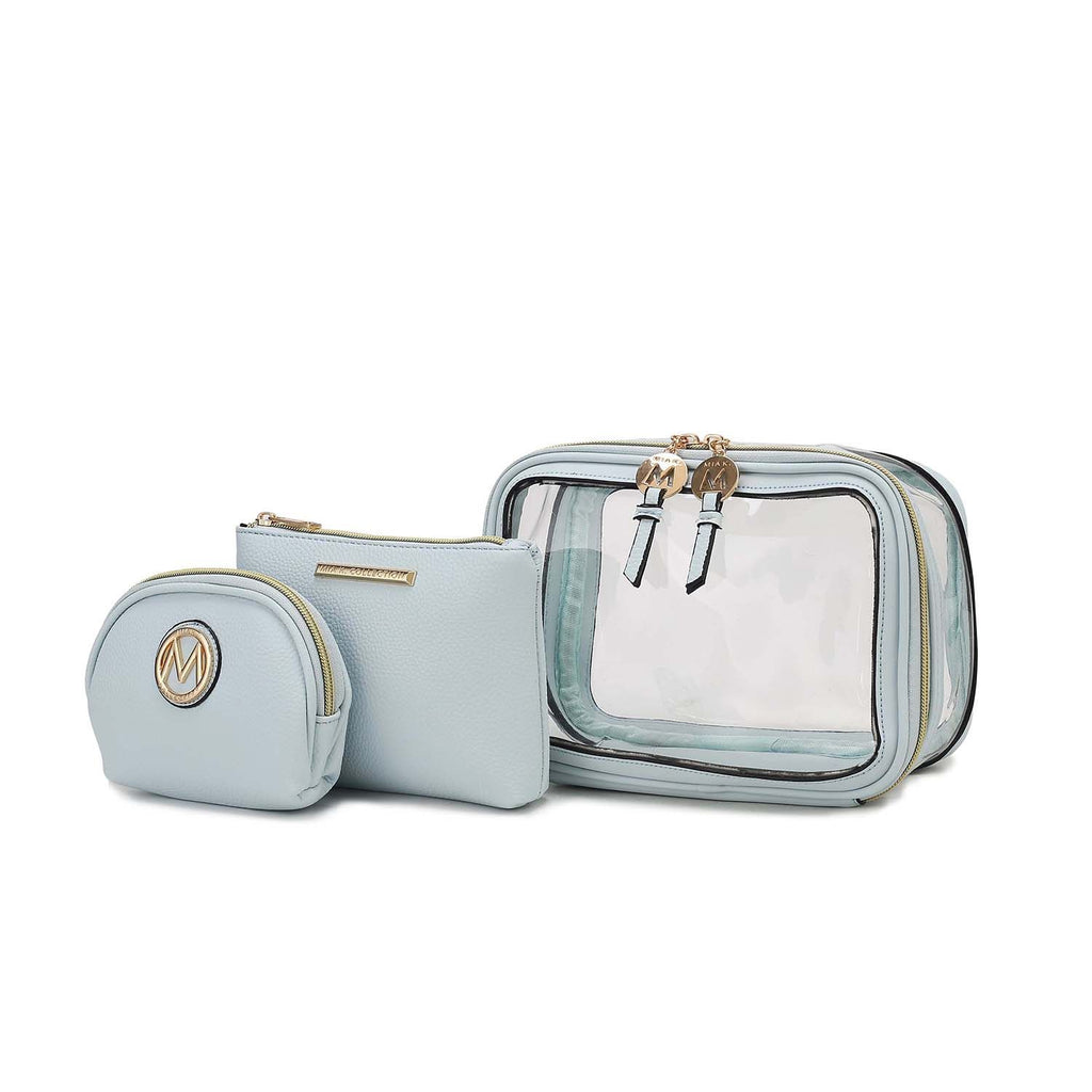 MKF Collection Laura Women's 10-Piece Luxe Cosmetic Set by Mia K.