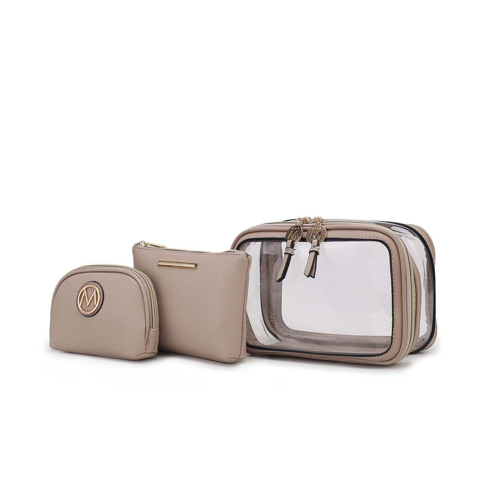 MKF Collection Laura Women's 10-Piece Luxe Cosmetic Set by Mia K.