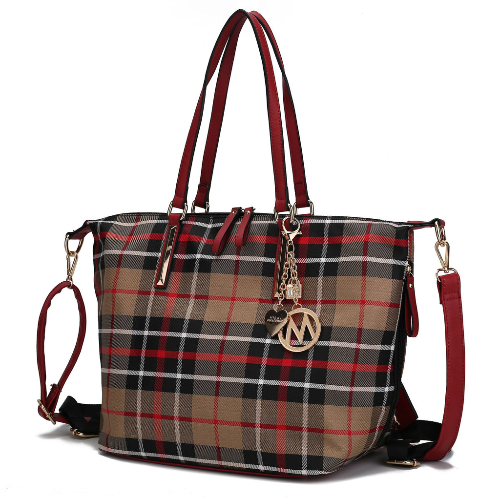 MKF Collection Layla Tote Handbag and Backpack By Mia k
