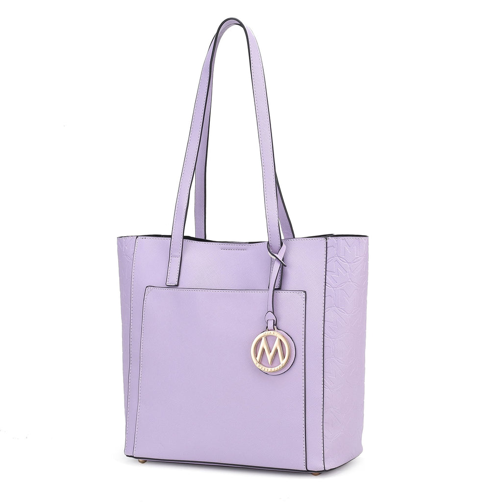 MKF Collection Lea Tote Handbag Vegan Leather Women by Mia k