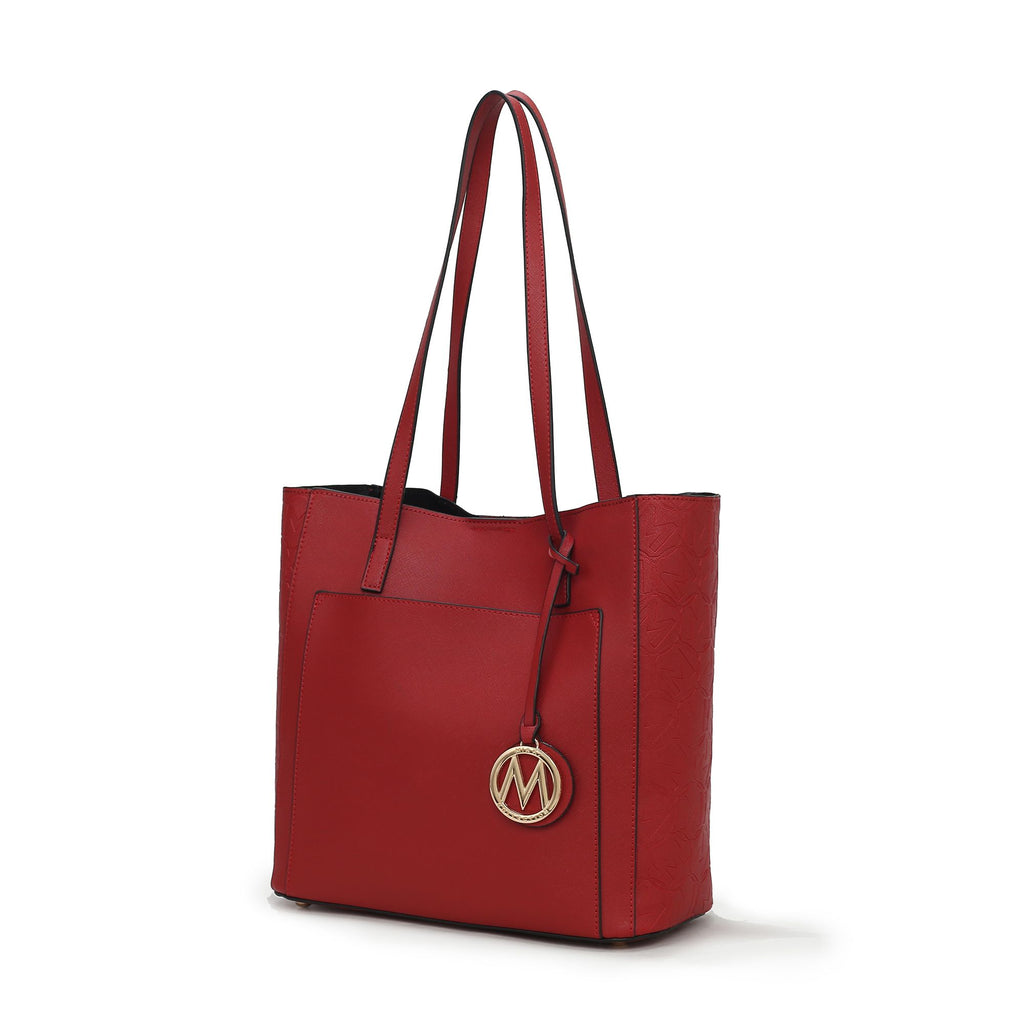 MKF Collection Lea Tote Handbag Vegan Leather Women by Mia k