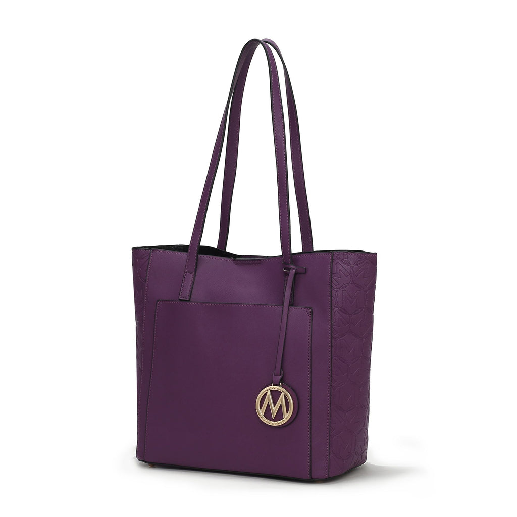 MKF Collection Lea Tote Handbag Vegan Leather Women by Mia k