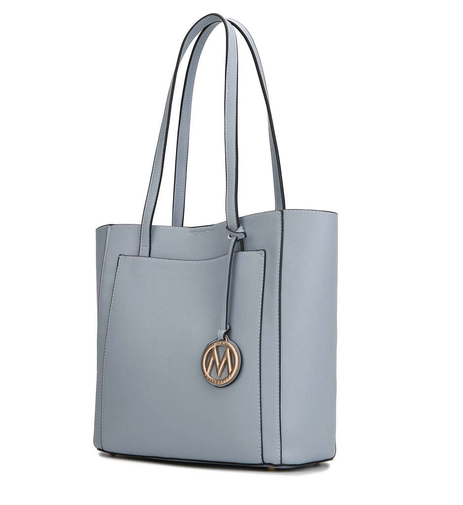 MKF Collection Lea Tote Handbag Vegan Leather Women by Mia k