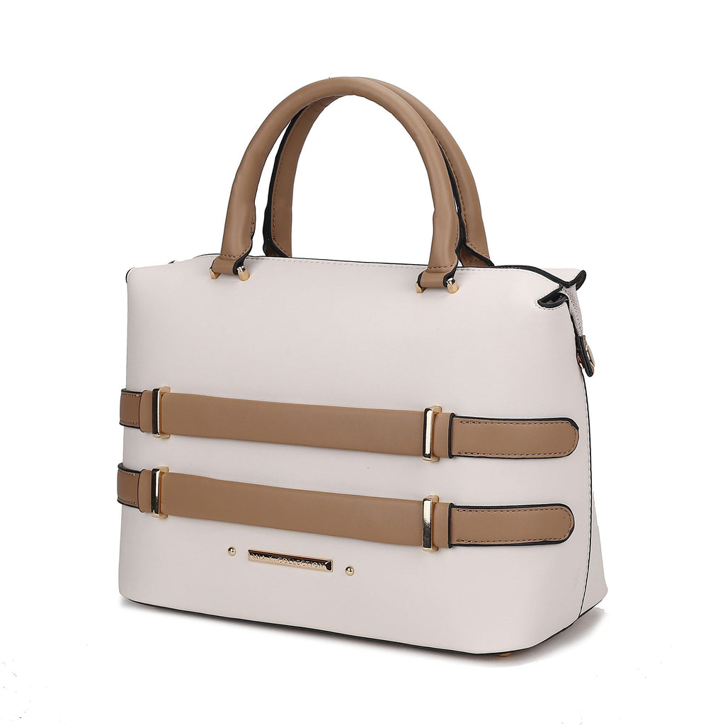 MKF Collection Leila Women's Colorblock  Tote Bag by Mia K