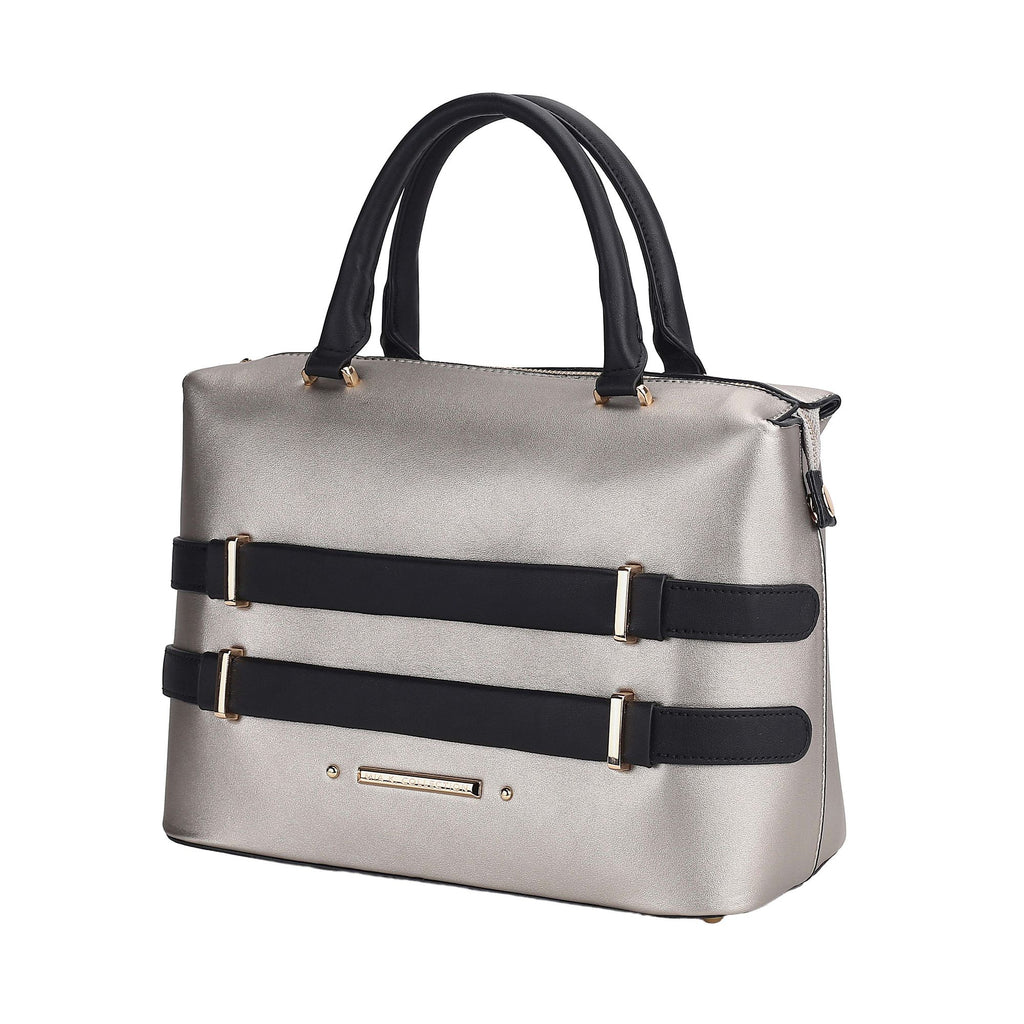 MKF Collection Leila Women's Colorblock  Tote Bag by Mia K
