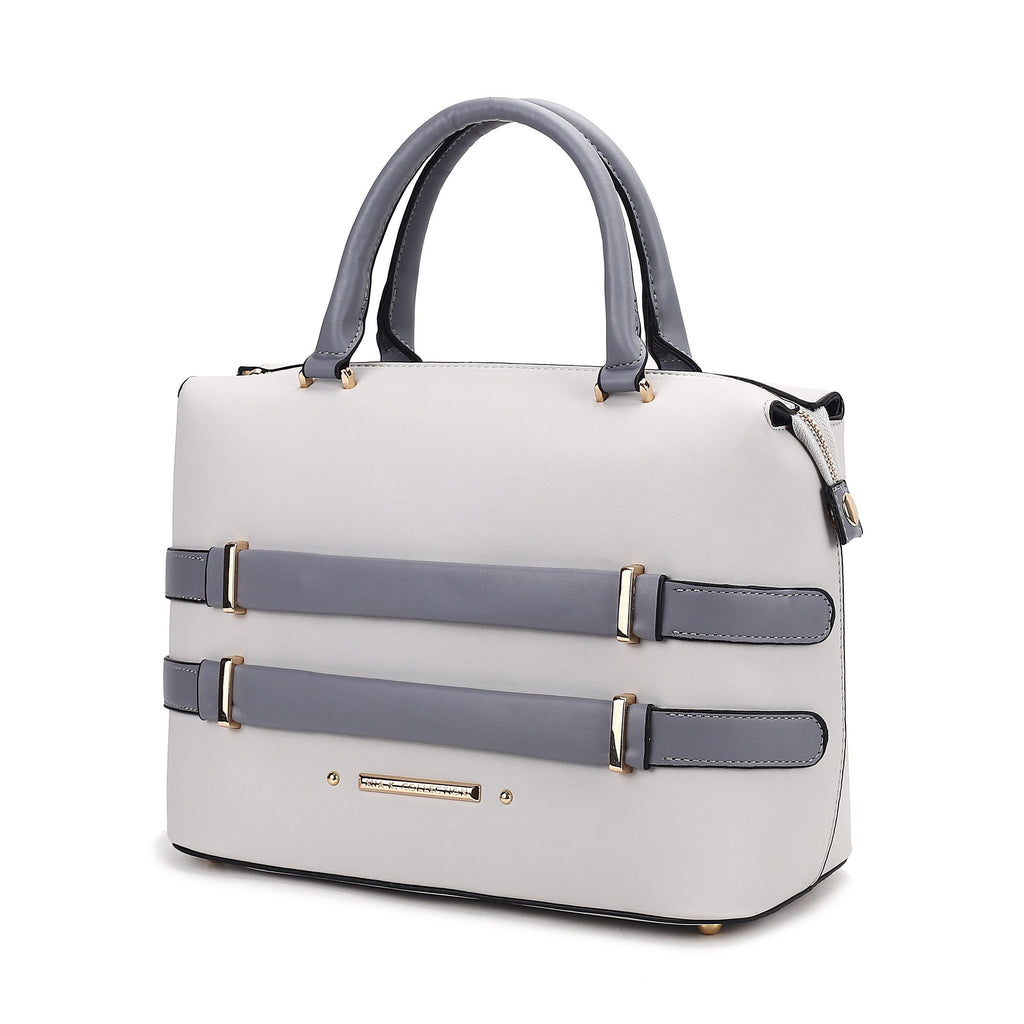 MKF Collection Leila Women's Colorblock  Tote Bag by Mia K