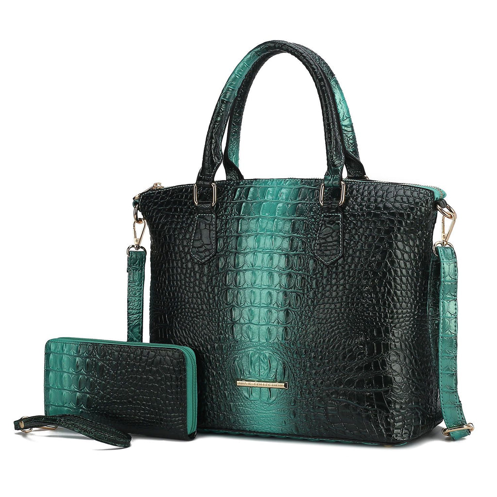MKF Collection Liora Croc-Embossed Tote Bag by Mia K
