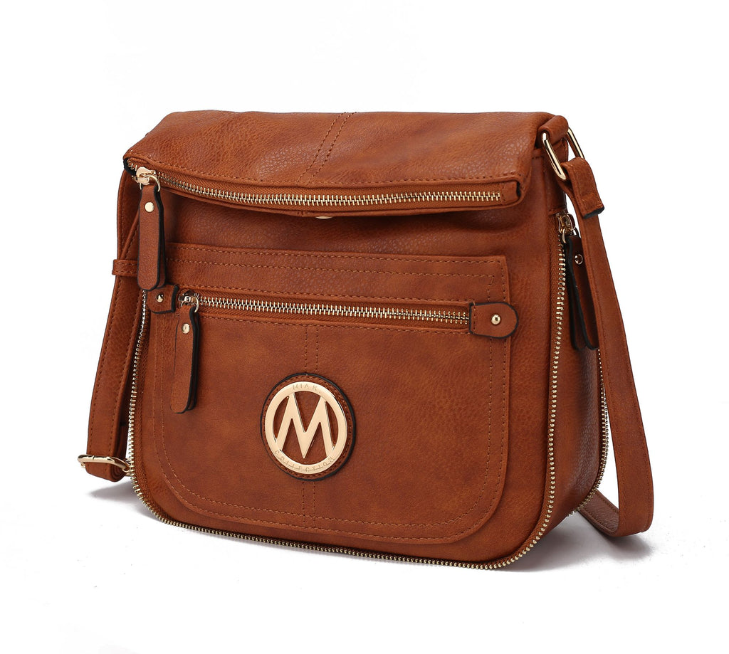 MKF Collection Luciana Crossbody Bag Vegan Leather Women by Mia K