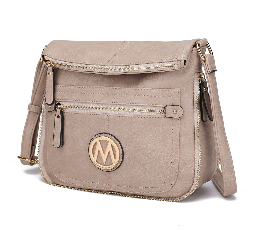 MKF Collection Luciana Crossbody Bag Vegan Leather Women by Mia K