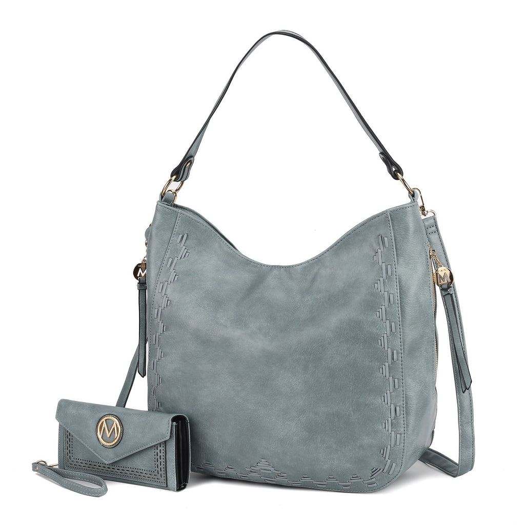 MKF Collection Lucille Shoulder Handbag and Wallet by Mia k