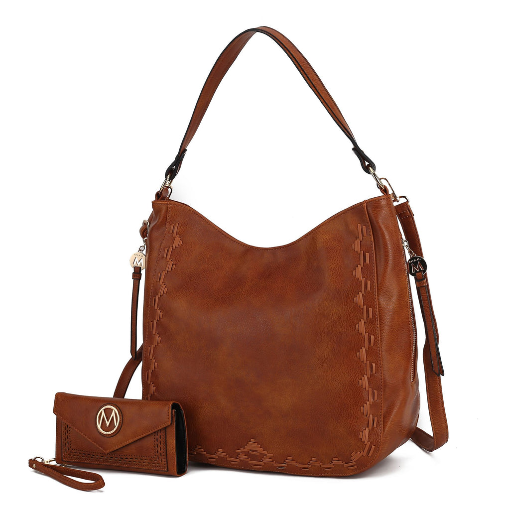 MKF Collection Lucille Shoulder Handbag and Wallet by Mia k