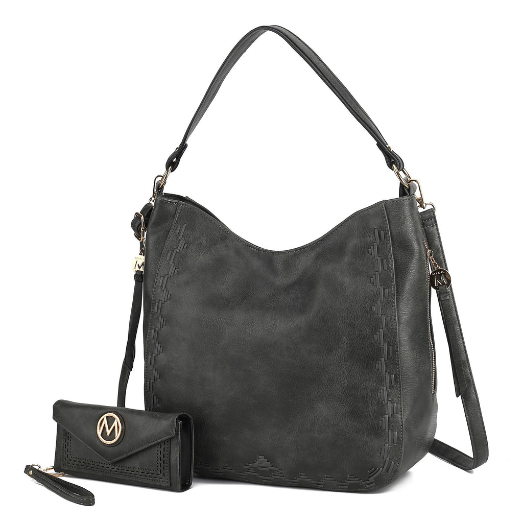 MKF Collection Lucille Shoulder Handbag and Wallet by Mia k