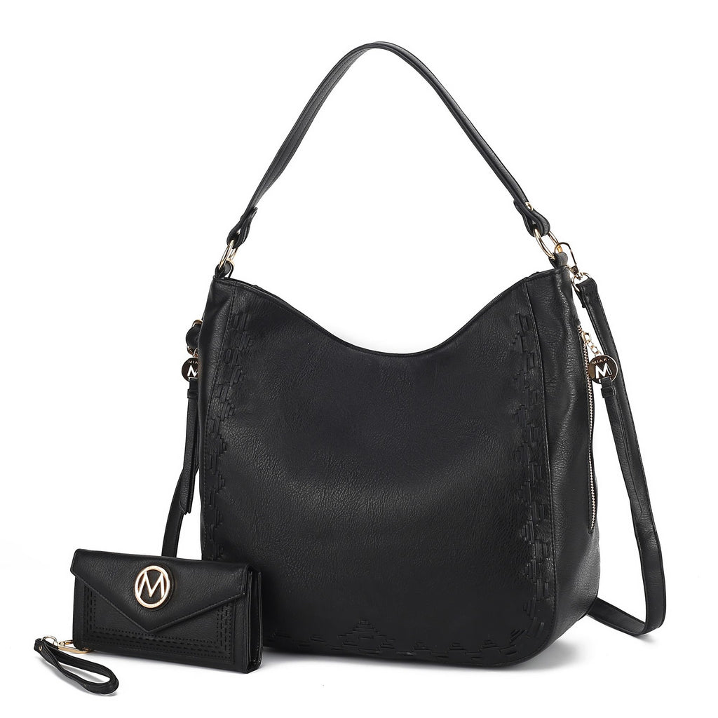 MKF Collection Lucille Shoulder Handbag and Wallet by Mia k