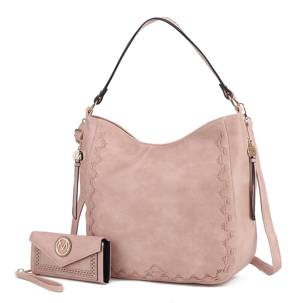 MKF Collection Lucille Shoulder Handbag and Wallet by Mia k