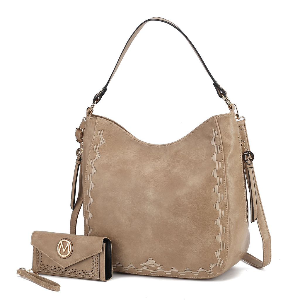 MKF Collection Lucille Shoulder Handbag and Wallet by Mia k
