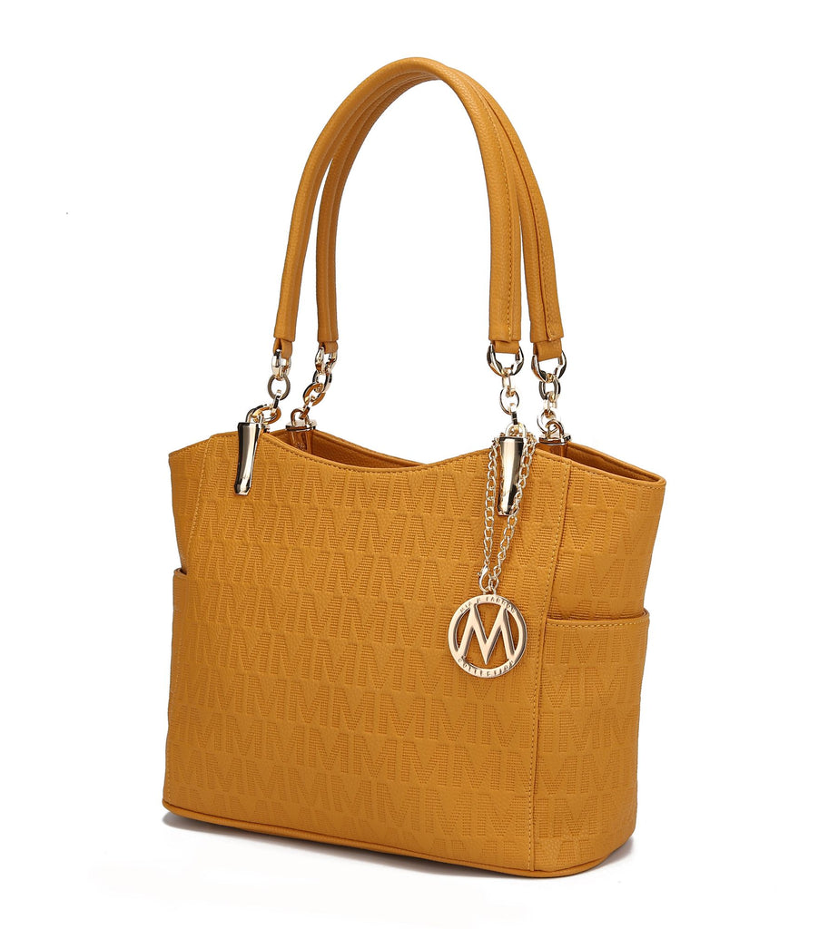 MKF Collection Malika M Signature Satchel Handbag by Mia k